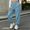 Light Blue, variant on Women Solid Jogger Sweatpants Sevevn Elastic Drawstring High Waist Relaxed Fit Trousers With Side Pockets, Varied Solid Color Choices For Gym Training Home Lounging And Everyday Casual Outfits