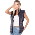 thumbnail image 1 of Chaleco Ligero Para Dama, Acolchonado Cuello alto, Ligero, Con Cremallera, Chaleco Basico Puffer Acolchado Para Dama, 1 of 5