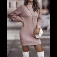 thumbnail image 4 of Suéteres Tipo Cárdigan para Mujer, Abiertos Al Frente, para Otoño e Invierno, de Larga, Holgados, Informales, para Abrigo. Rosa M, 4 of 10