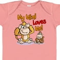 thumbnail image 4 of Inktastic My Mimi Loves Me Monkey Boys or Girls Baby Bodysuit, 4 of 5