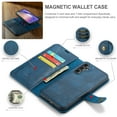thumbnail image 5 of for Samsung Galaxy A36 5G Case, PU Leather Detachable Vintage Wallet Flip Magnetic Clousure Drop Protective Slim Phone Case Cover for Samsung Galaxy A36 5G with Card Holder - Black, 5 of 8