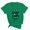 Green, variant on Fesfesfes Womens Shirts Casual Womens Fashion Print Tops Short Sleeve Out Blouse Funny Round Neck T-Shirt Tops Tops for Women L(US:8)