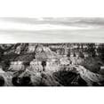 thumbnail image 3 of Taylor, Douglas 24x17 Black Modern Framed Museum Art Print Titled - Grand Canyon Dawn I BW, 3 of 5