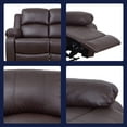 thumbnail image 5 of Ainehome3 Pieces Faux Leather Reclining Configurable Living Room Set, 5 of 5