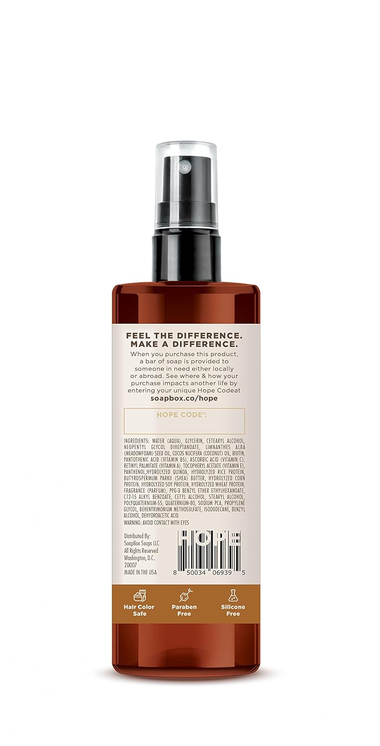 Soapbox Mane Tamer Leave-in Conditioner Spray, 8 oz photo 8