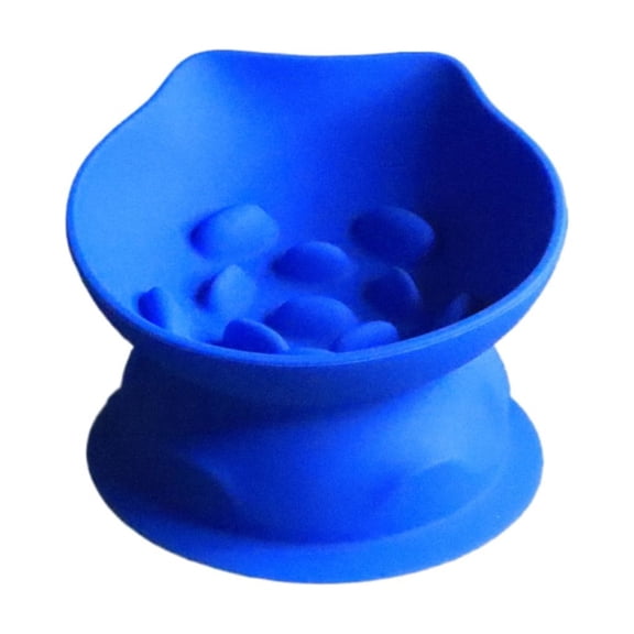 Easy to Clean Slow Feeder Bowl For Cats And Small Dogs Nonslip Pet Food Dish Feeding Container