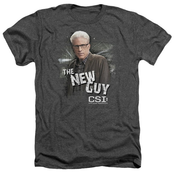 Csi - The New Guy - Heather Short Sleeve Shirt - XXX-Large