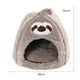thumbnail image 5 of Cálido Perrera para Perros Cojín de Felpa para Dormir Muebles Suministros para Mascotas Estera Tumbona Casa Gatos Nido para Gatitos de Otoño, Cachorro , 38cmx36cm Yinane cama de la perrera, 5 of 5