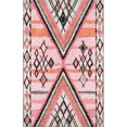 thumbnail image 1 of Momeni MARGEMGX-2PNK2380 Margeux Chinese Machine Made Area Rug, Pink - 2 ft. 3 in. x 8 ft., 1 of 1