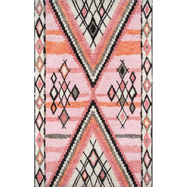 Momeni MARGEMGX-2PNK2380 Margeux Chinese Machine Made Area Rug, Pink - 2 ft. 3 in. x 8 ft.