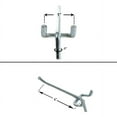 thumbnail image 2 of Capri Tools PRESA Heavy Duty 4-inch Metal Pegboard Shelving Hooks, 50pk, 2 of 3