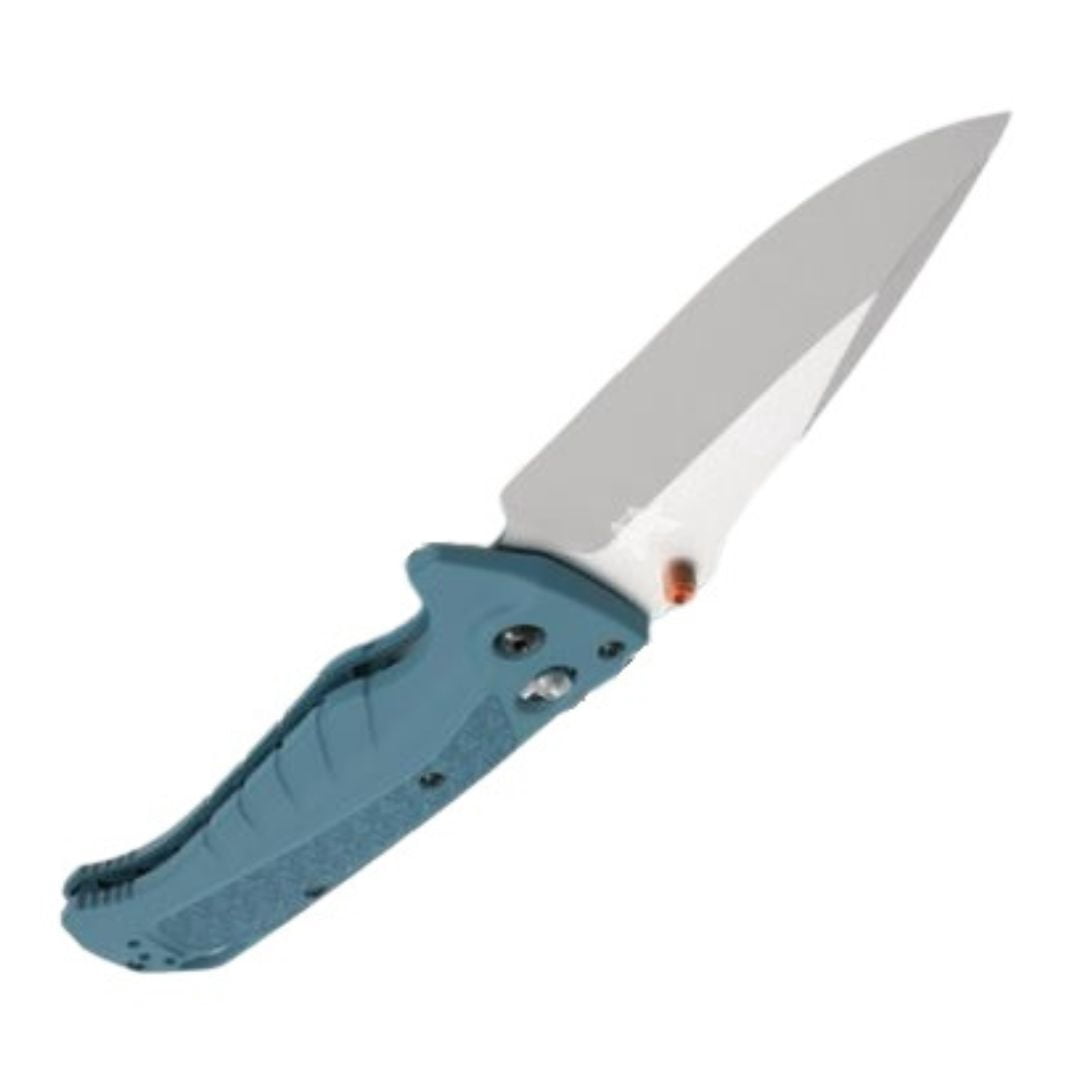 Benchmade Adira Depth Blue Grivory Drop-Point 3.88'' CPM-MagnaCut Folding Knife (18060)