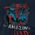 thumbnail image 3 of Spider-Man  Adult Spider Dad Fathers Day T-Shirt, 3 of 4