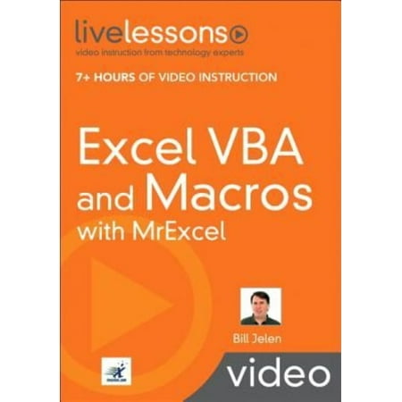 Excel VBA and Macros with MrExcel LiveLessons (video Training) (Paperback)
