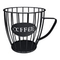 thumbnail image 4 of Injueey Cesta de almacenamiento de cápsulas de café, cesta para tazas de café, cápsula de café Vintage con Base de hierro para el hogar, café, Almacenamiento y organización del hogar Injueey HA022494-00, 4 of 6