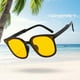 thumbnail image 4 of Gafas de Sol Plegables Soledad Protección Amarillo Negro, 4 of 8