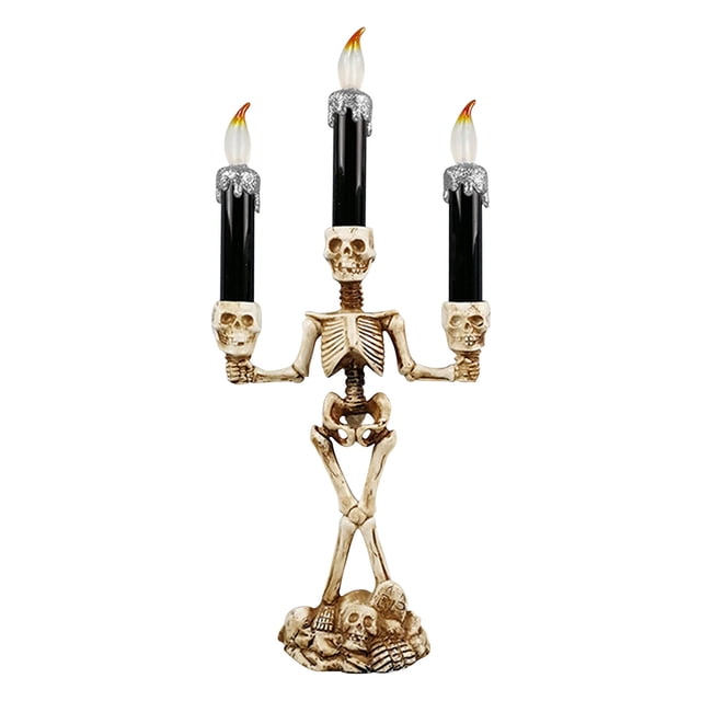 Fantasma Mano Vela Lámpara Sin humo Fantasma Garra Luz Haunted Home Bar Horror Props JShteea El nuevo