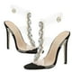 thumbnail image 1 of High Heeled Sandals For Women Featuring Strap Buckle And Transparent Suitable For Dancing Club 1Pair, 1 of 3