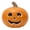 A004- Clear (Apple Eye Gourd), variant on Halloween Pumpkin Decor 9 Inch Light Up Pumpkin Jack O Lantern Decor for Indoor and Outdoor Fall Halloween Decoration for Home Porch and Party, 1 Pack