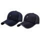 thumbnail image 1 of Gorra de beisbol ajustable Jinwen Sombrero de malla sólida Hombres Mujeres, 1 of 7