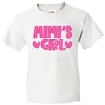 thumbnail image 3 of Inktastic Mimi's Girl Pink with Hearts Youth T-Shirt, 3 of 5