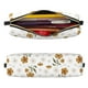 thumbnail image 2 of Fotbe Bees And Flowers Estuche para Lápices de Cuero con Estampado, Estuche con Cremallera Resistente, Organizador Compacto y Elegante para Papelería, 2 of 7