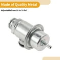 thumbnail image 3 of Unique Bargains Fuel Pressure Regulator Fuel Pump Regulator for Chevrolet Cavalier 2003-2004 No.PR286 Metal Corrosion Resistant 20-70 Psi 1 Pcs, 3 of 6