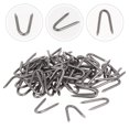 thumbnail image 6 of 140pcs U-Shaped Wire Fencing Staples, Metal U Nails for Garden Fence Repair, Wood Fastening, Outdoor Use, 6 of 8
