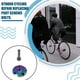 thumbnail image 4 of Eigraketly Tapa de auriculares para bicicletas de carretera con tornillo, aleación de aluminio, cubierta de horquilla delantera para bicicletas, pernos, Ciclismo Eigraketly OD026013-00, 4 of 6