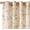 38"W x 96"L (Pack of 2) Elisa Taupe, variant on Taupe Floral Linen Curtains 96 Inch Farmhouse Back Tab Drapes for Living Room Bedroom Light Filtering Vintage Grandmillennial Rod Pocket Curtains, 2 Panels, W38 x L96, Taupe on Beige