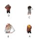 thumbnail image 2 of Sonducket Bufanda de mujer, chal cálido Triangular de invierno, capa térmica decorativa para clima frío, ropa informal, abrigos decorativos Abrigos y chamarras Amarillo, 2 of 6
