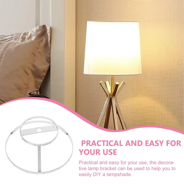 DIY Lampshade Frame Wire Lamp Shade Frame Desk Lamp Cage DIY