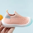 thumbnail image 5 of Splozh Walking Shoes Summer Toddler Mesh Shoes Soft Sole Breathable Toddler Sock Shoes Sneakers Walking Shoes Pink,3.5-4 Years, 5 of 6