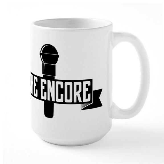 CafePress - The Encore Large Mug - 15 oz Ceramic Large White Novelty Mug