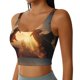 thumbnail image 2 of Balery Castle Cool Fire Dragon Sujetadores deportivos con espalda cruzada para mujer, acolchados, sin costuras, de alto impacto, ideales para yoga, gimnasio, entrenamiento y fitness.-Large, 2 of 8