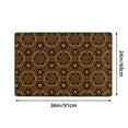 thumbnail image 3 of Mid Century Modern Geometric Shapes Rugs Doormat, Non-Slip Machine Washable Carpets Floor Door Mat , 36" x 24", 3 of 7