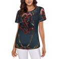 thumbnail image 1 of Spider-Man Women's Crew Neck Short Sleeve T-Shirt, 1 of 7