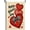 26-three heart, variant on Fall Thanksgiving Turkey Garden Flag 12x18 Inch, Double Sided Bless Harvest Holiday Burlap Yard Flag for Outdoor Decoration