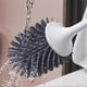 thumbnail image 4 of Toilet Brush and Holder Set, Toilet Bowl Brush with Cleaning Brush, Silicone Toilet Bowl Cleaners Brus, 4 of 5