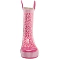 thumbnail image 2 of Western Chief Kids Waterproof Printed Rain Boot with Pull on Handles, Fuchsia, 10, 2 of 9