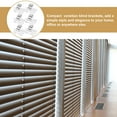 thumbnail image 4 of 6pcs Louver Curtain Installation Brackets Household Shutters Vertical Fixation Brackets, 4 of 7