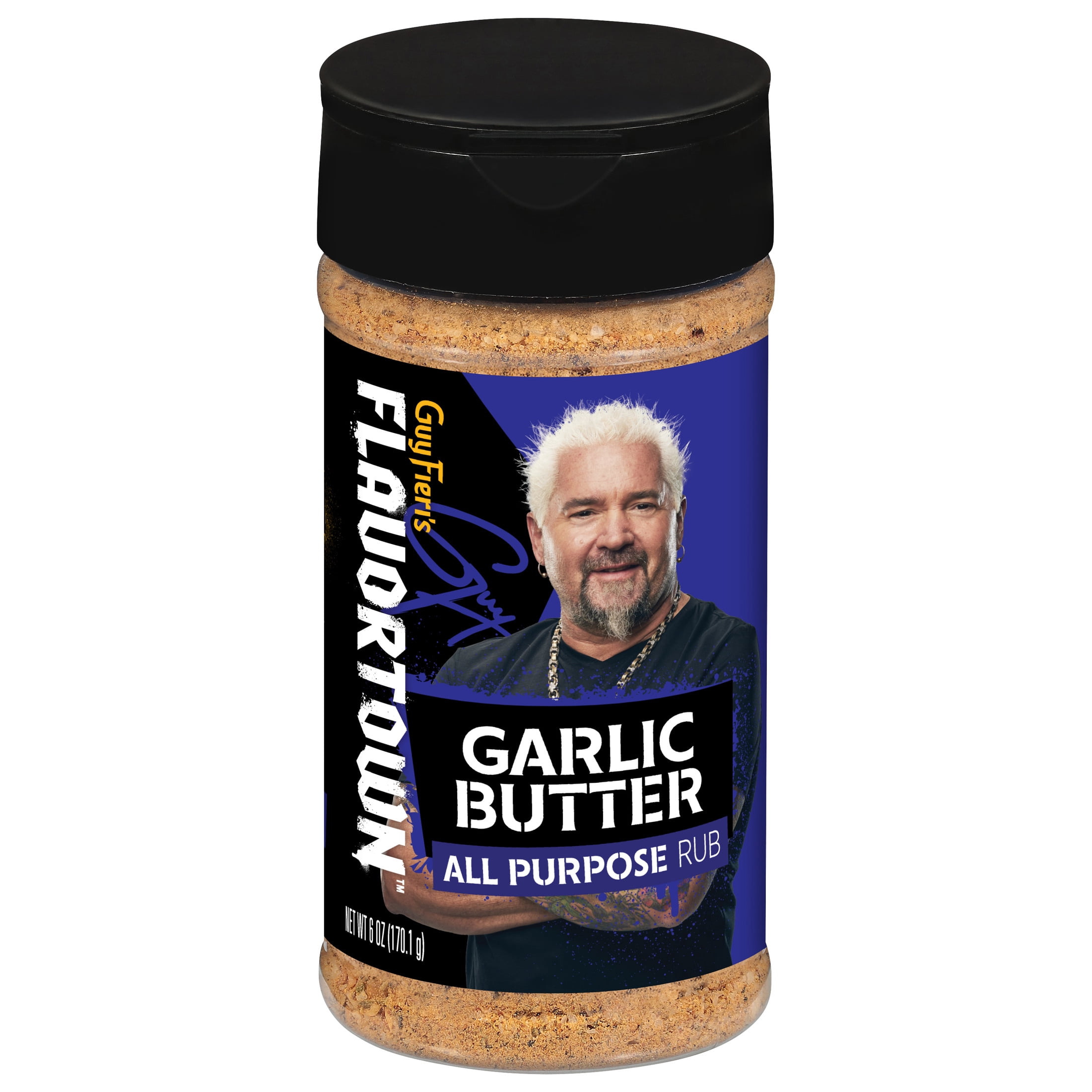 (3 pack) Flavortown All Purpose Garlic Butter Rub 6 oz