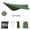 Green Waterproof, variant on 2 Person Camping Garden Hammock With Mosquito Net Outdoor Furniture Bed Strength Parachute Fabric Sleep Swing Portable Hanging