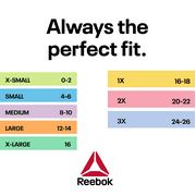 Reebok Women's Underwear Seamless Boyshort Panties, 4-Pack