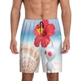 thumbnail image 3 of Lsque Pikmin Mens Sleep Pajama Shorts,Short Pajama Pants, Cotton Ultra-Soft Knit-X-Large, 3 of 9