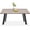 Gray, variant on Best Choice Products 47 to 63in Modern Extendable Dining Table for 2-6 People w/ Leaf Extension, 2 Locks - Brown