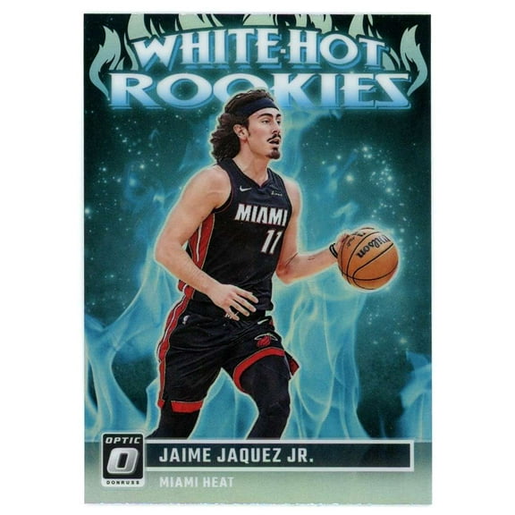 NBA 2023-24 Panini Donruss Optic Silver White-Hot Rookies Jaime Jaquez Jr. #13 (Rookie)