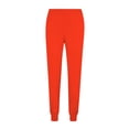 thumbnail image 5 of CHUMUD Women's Scrubs Set - Sporty V-Neck Medical Top and Stretch Waist Cargo Pant, Uniform Jogger Suit for urse Esthetician Workwear, 5 of 7