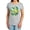 Athletic Heather, variant on Tweety Shamrock Women's T Shirt, Athletic Heather, X-Large