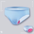 thumbnail image 2 of purcolt Women's 4D Breathable Padded Bike Underwear Cycling Bicycle Shorts Biking Riding Briefs Biker Cycle Undershorts for Women, 2 of 3
